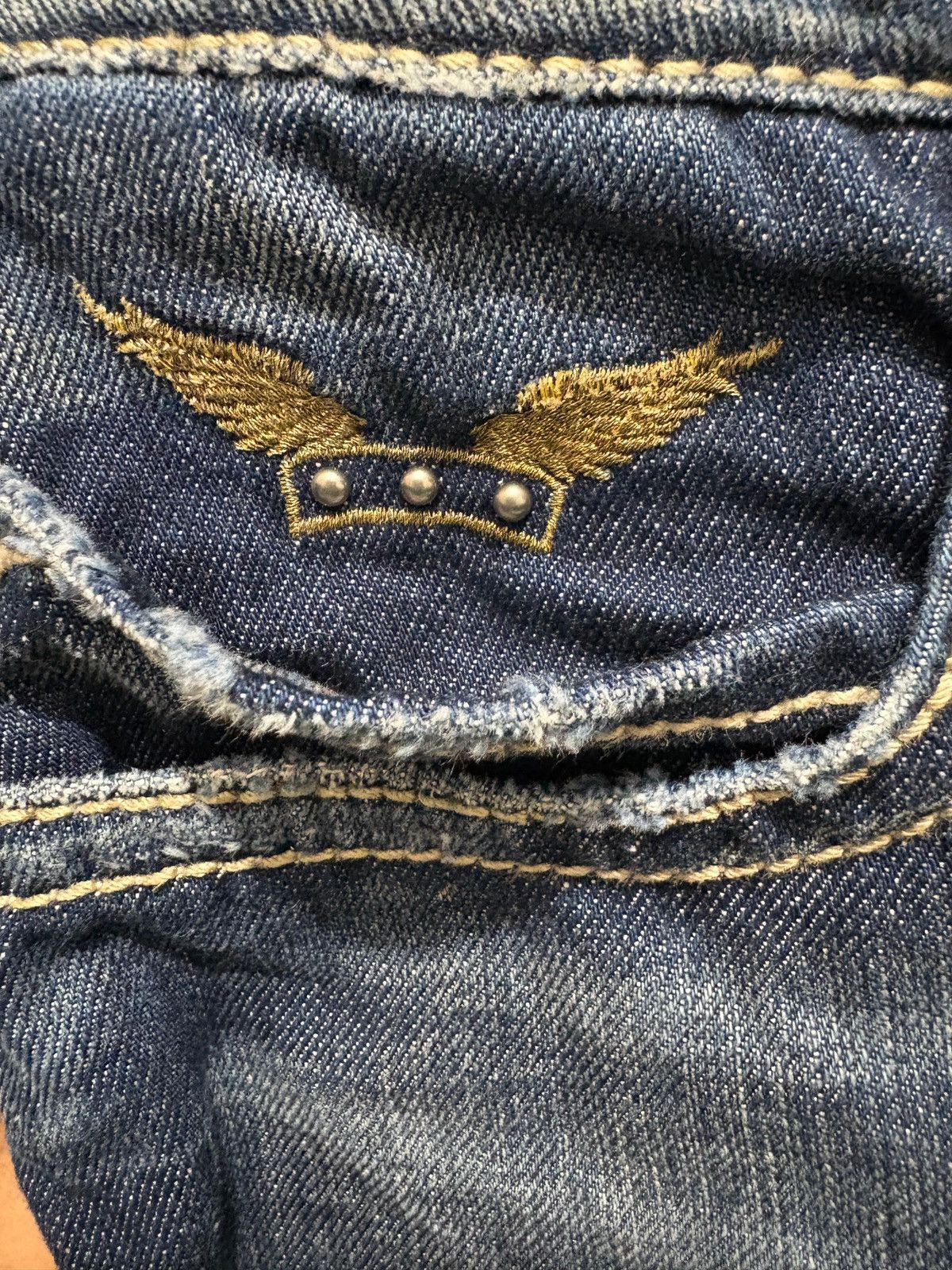 Robins Jeans Robin’s Jean x Golden Wings x Vintage Denim Size US 29 - 7 Thumbnail
