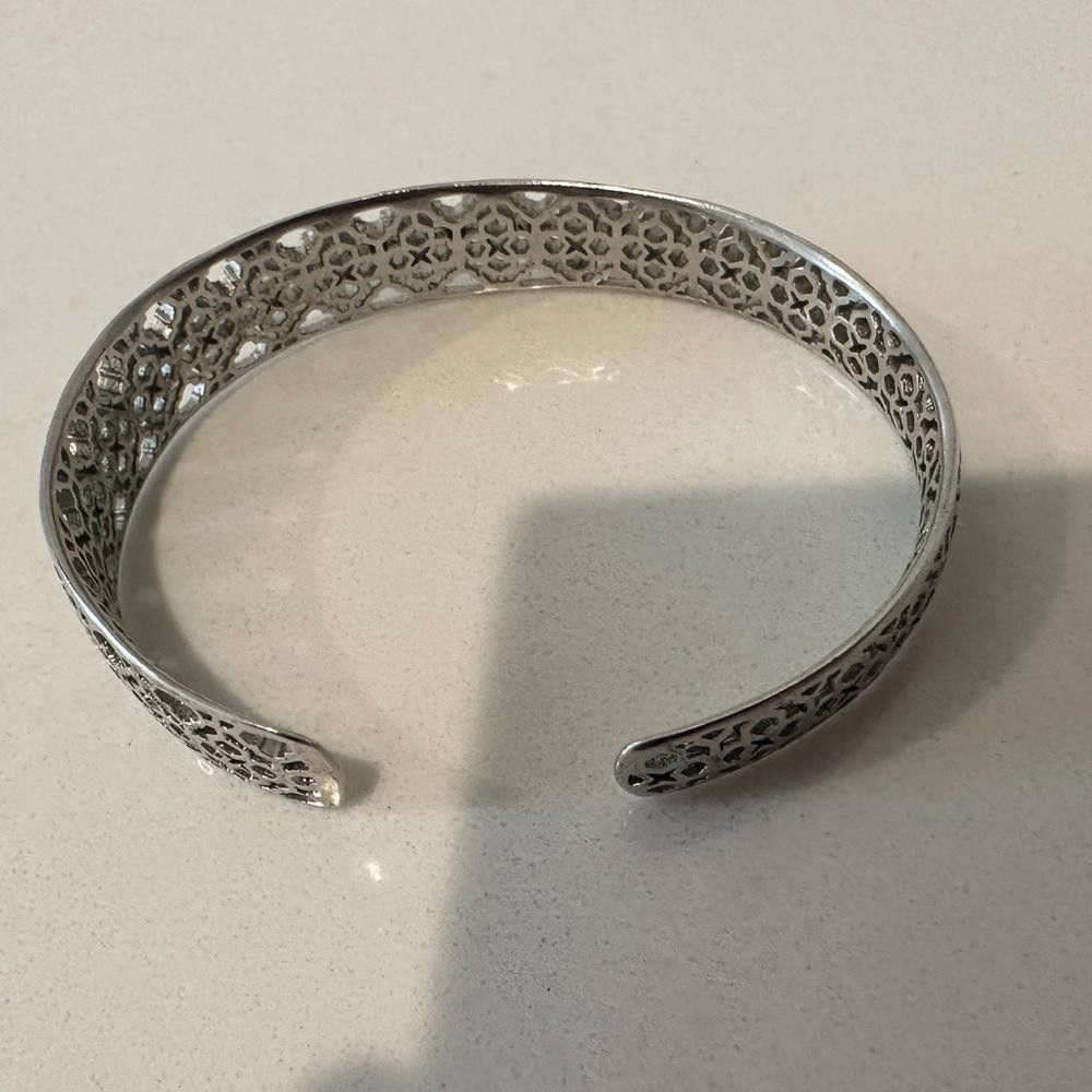 Kendra Scott Kendra Scott Uma Silver Filigree Cuff Bracelet Size ONE SIZE - 6 Thumbnail