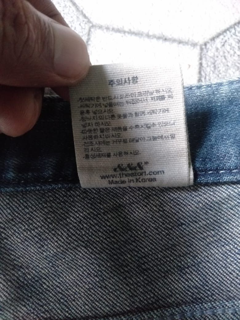 Japanese Brand The Stori Denim Jeans Distrassed Size US 31 - 13 Thumbnail