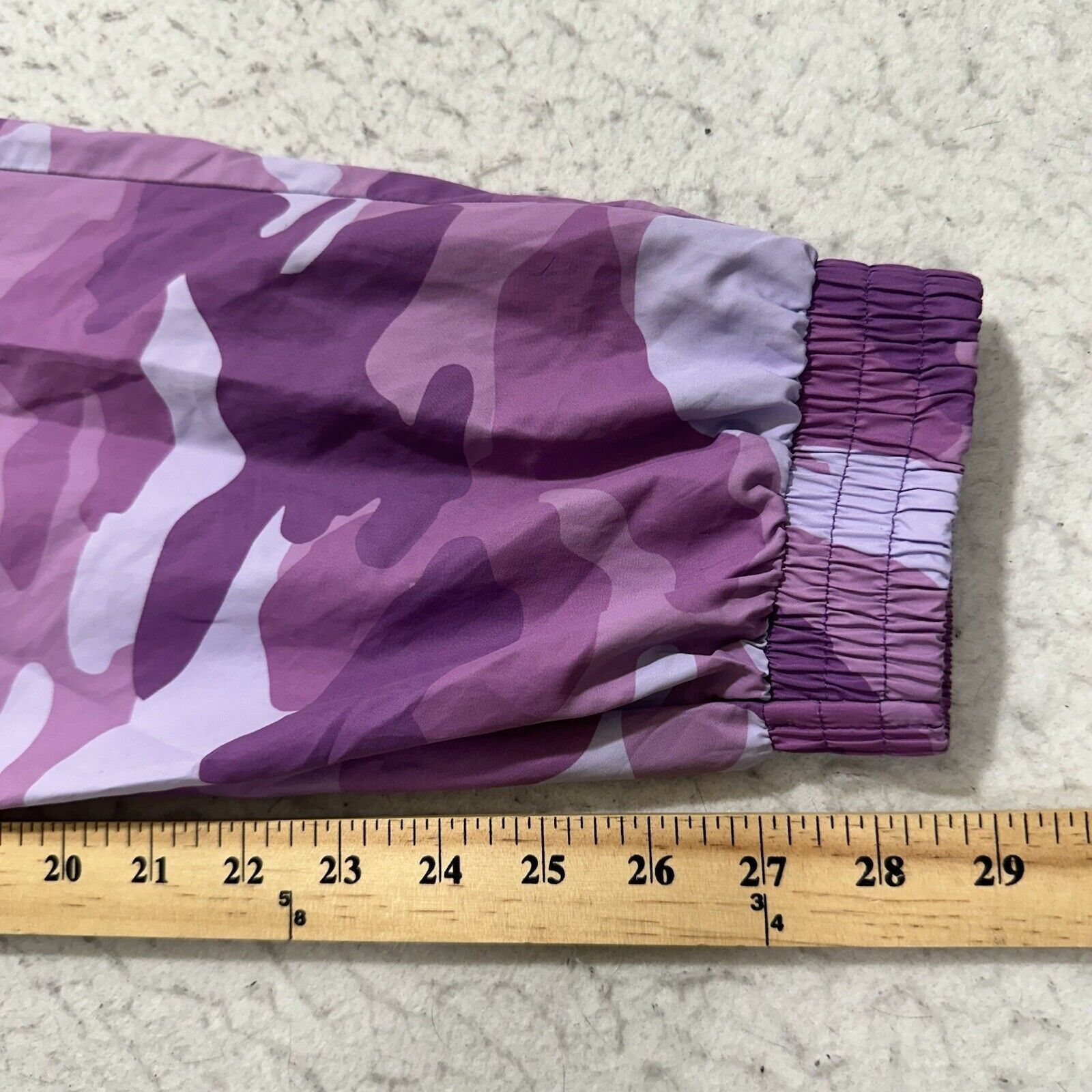Forever 21 Forever 21 Small Windbreaker Pants Purple Camo Sweatpants Size 28" / US 6 / IT 42 - 13 Thumbnail