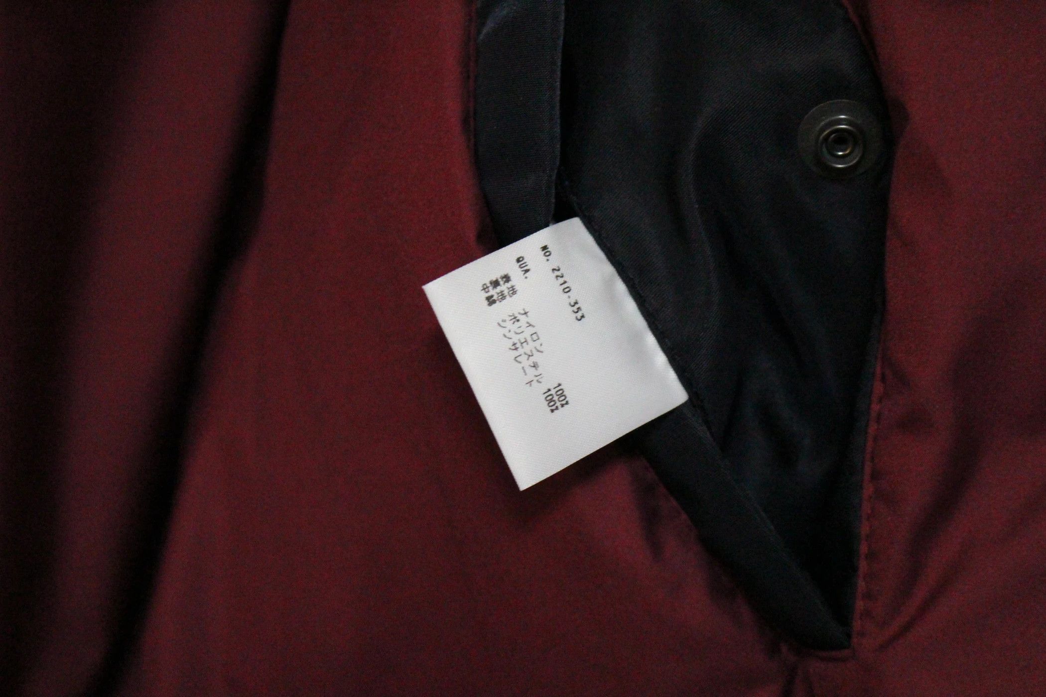 Lad Musician × Undercover FW10 Asymmetric Ma-1 Black/red Size US S / EU 44-46 / 1 - 7 Thumbnail
