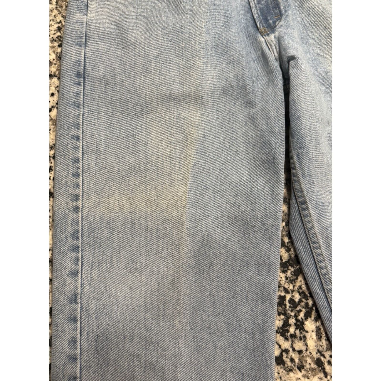 Vintage VINTAGE McKenzie Tribe Jeans Denim 35x29.5 Regular Men Blue 5-Pocket USA 90s Theme Mens Size US 35 - 4 Thumbnail