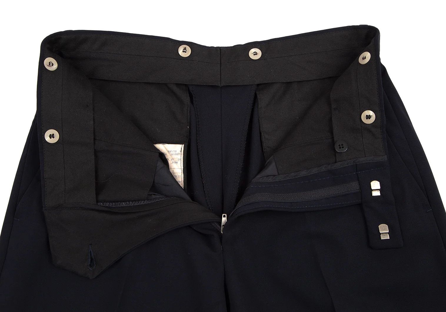 Gucci Stretch Wool Slacks Pants in Navy Size 46 Size US 30 / EU 46 - 4 Thumbnail
