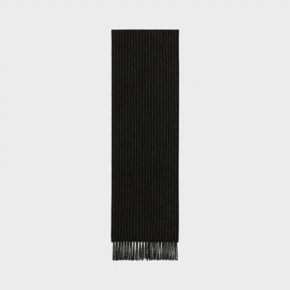 Celine o1bcso1str0924 Size: OS / Cashmere Striped Scarf Size ONE SIZE - 1 Preview