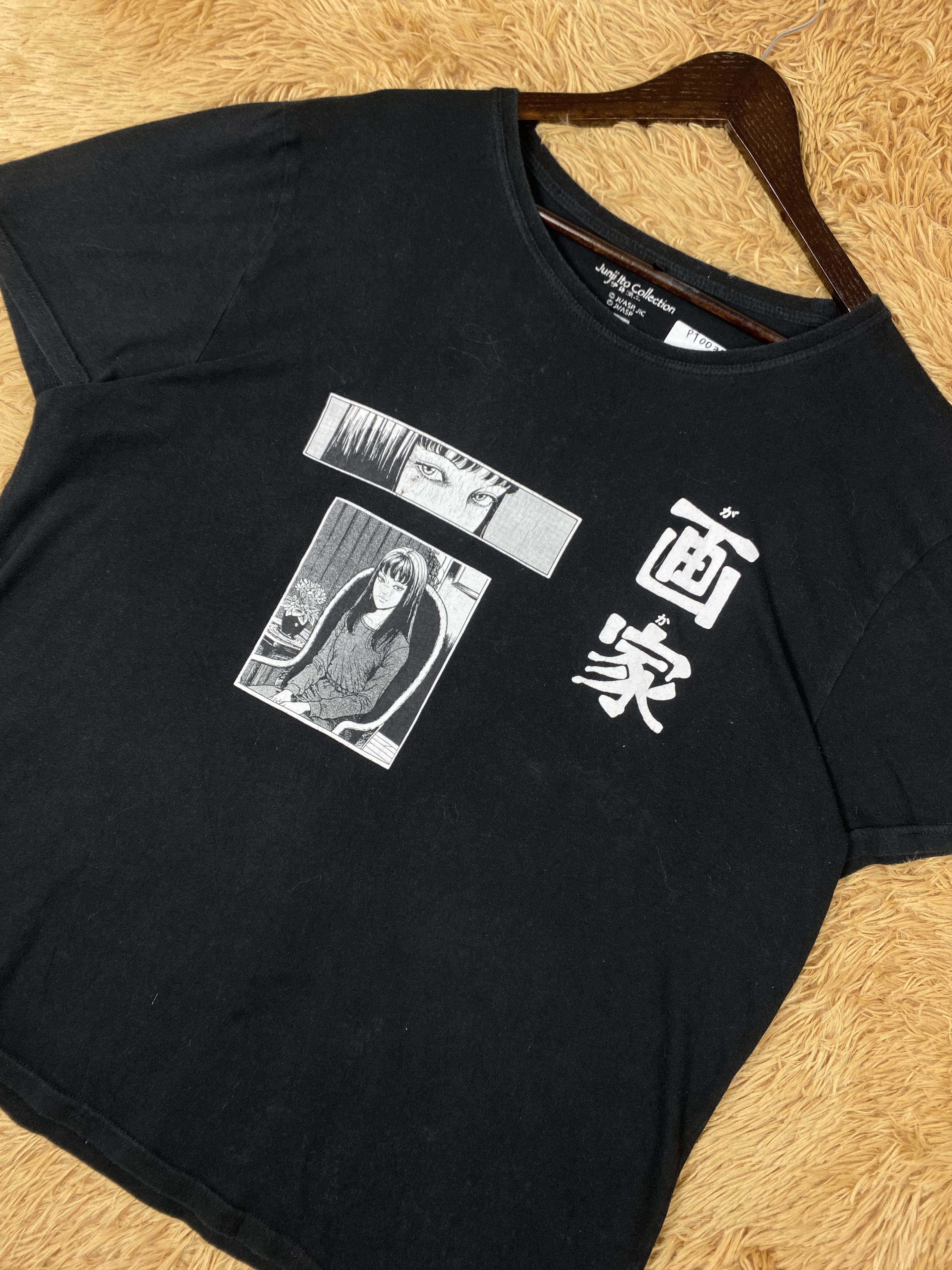 Anime Vintage 80s Tomie by Junji Ito Short Sleeve T-Shirts PT0073 Size US XXL / EU 58 / 5 - 2 Thumbnail