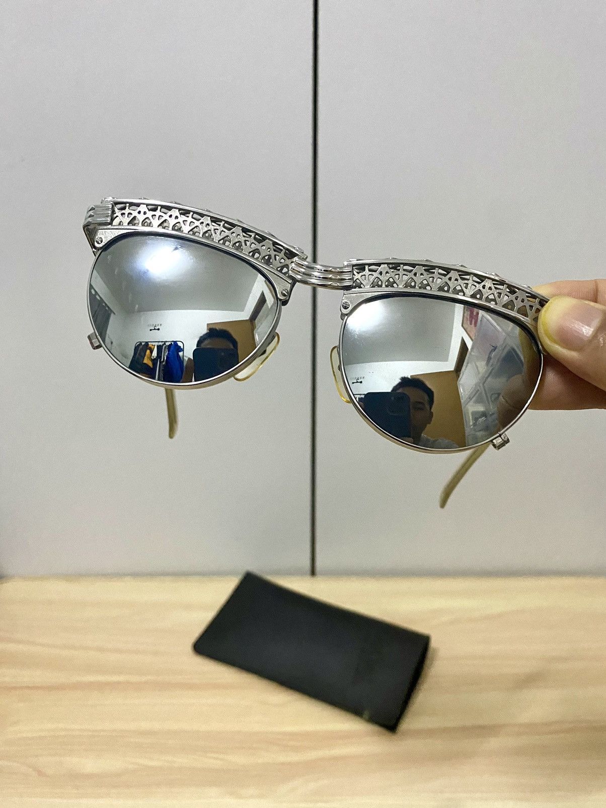 Jean Paul Gaultier 🔥Rare🔥90s Vintage Jean Paul Gaultier Eiffel Towel Sunglasses Size ONE SIZE - 3 Thumbnail