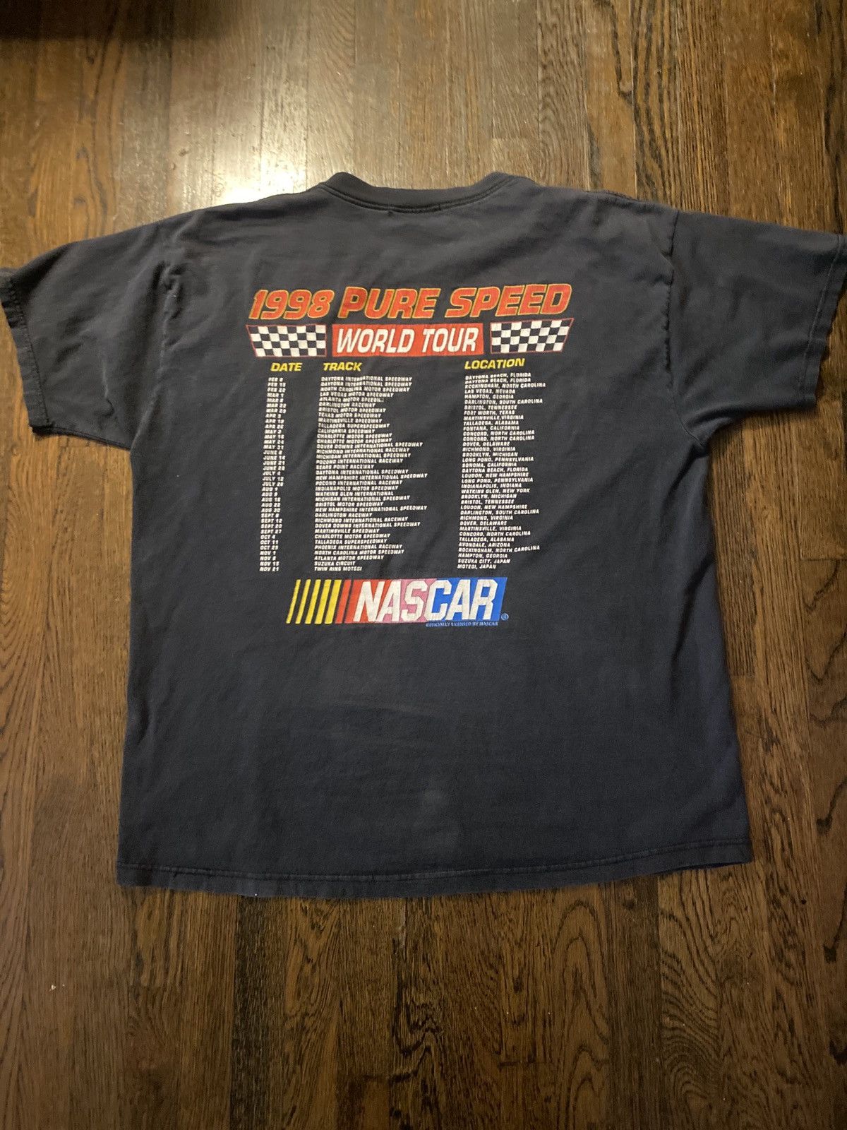 Vintage 1998 Vintage NASCAR Tee Shirt Size L Size US L / EU 52-54 / 3 - 4 Thumbnail