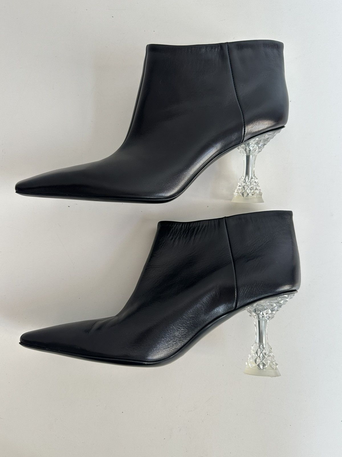 Celine OLD CELINE Phoebe Philo 2018 crystal lucite heel boots 40 Size US 9 / IT 39 - 4 Thumbnail