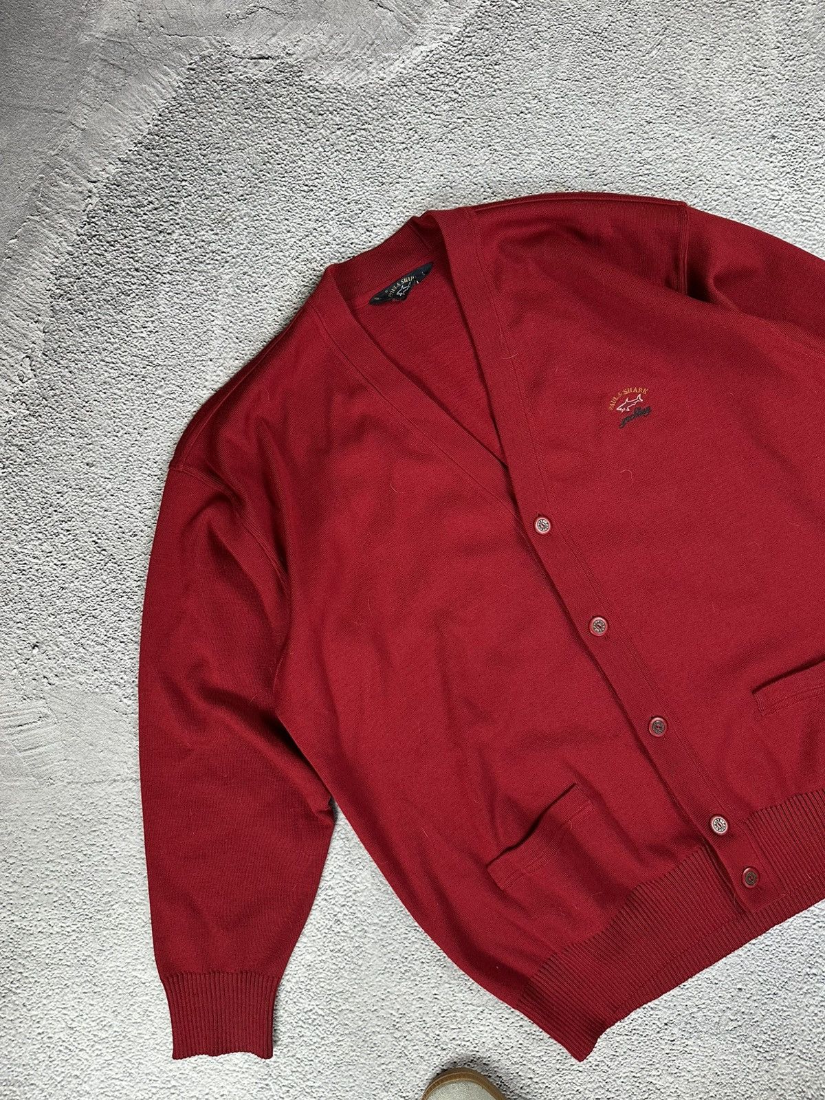 Vintage Paul & Shark Wool Lana Cardigan Old Money Italy