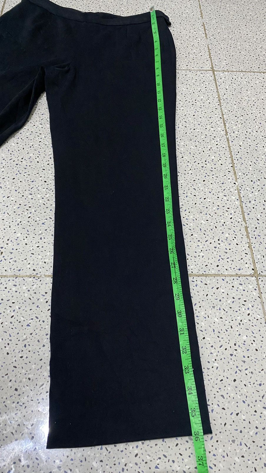 Issey Miyake Issey Miyake Women Black Trouser Pants Size 28" / US 6 / IT 42 - 17 Thumbnail