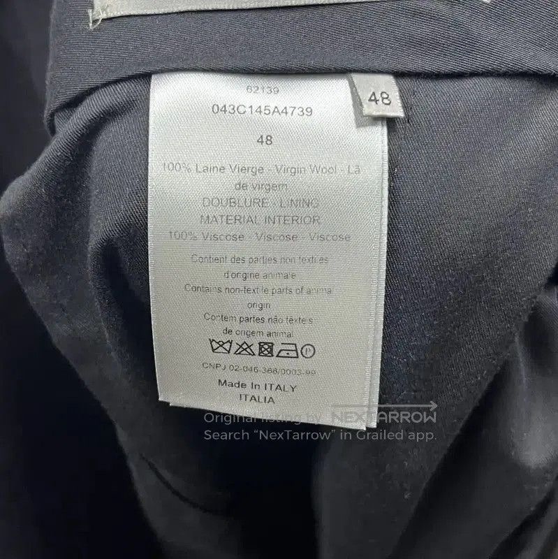 Dior Dior Men's Black Cotton Casual Pants . Size US 32 / EU 48 - 5 Thumbnail