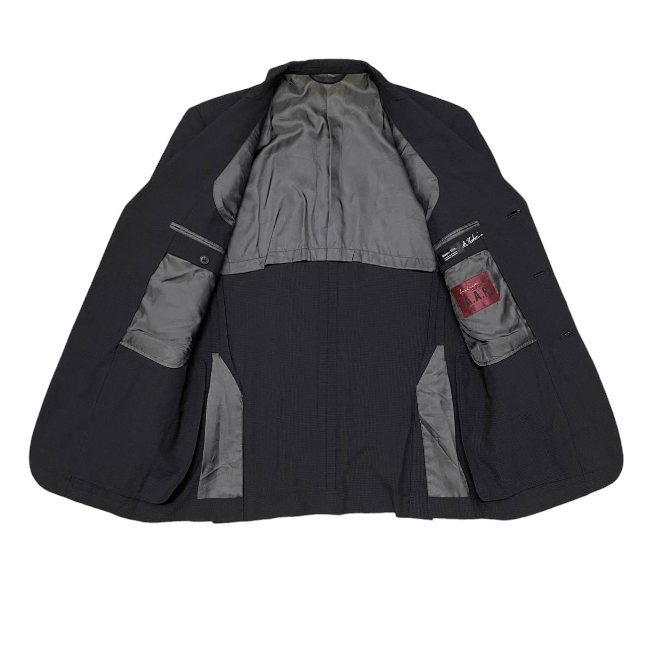 Yohji Yamamoto A.A.R Yohji Yamamoto Signature Wool Blazer Size US M / EU 48-50 / 2 - 6 Thumbnail