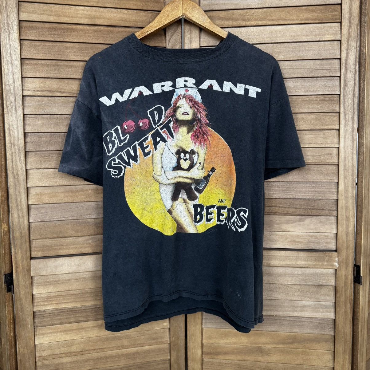 Band Tees 1991 Warrant “Cherry Pie” Tour Tee Size US XL / EU 56 / 4 - 2 Thumbnail