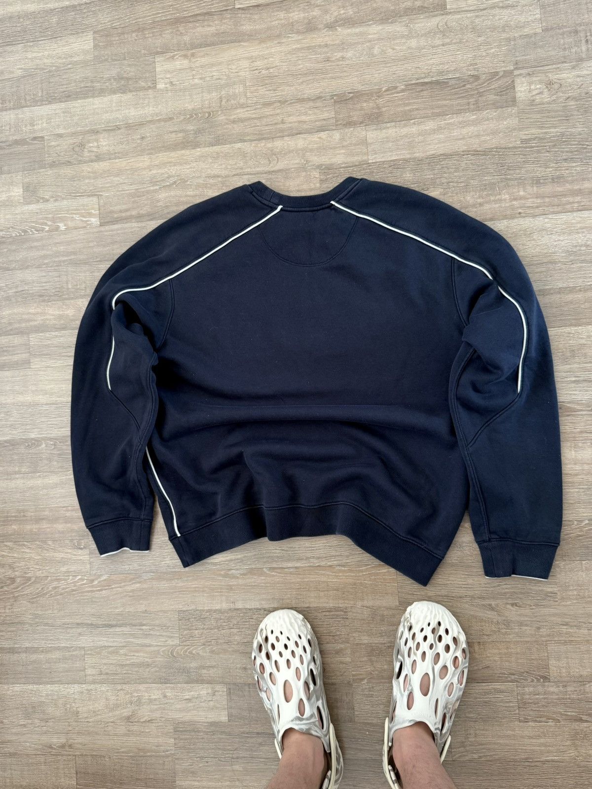 Nike Vintage Nike 00s Track Big Logo Sweatshirt Drill Jacket Size US XL / EU 56 / 4 - 7 Thumbnail