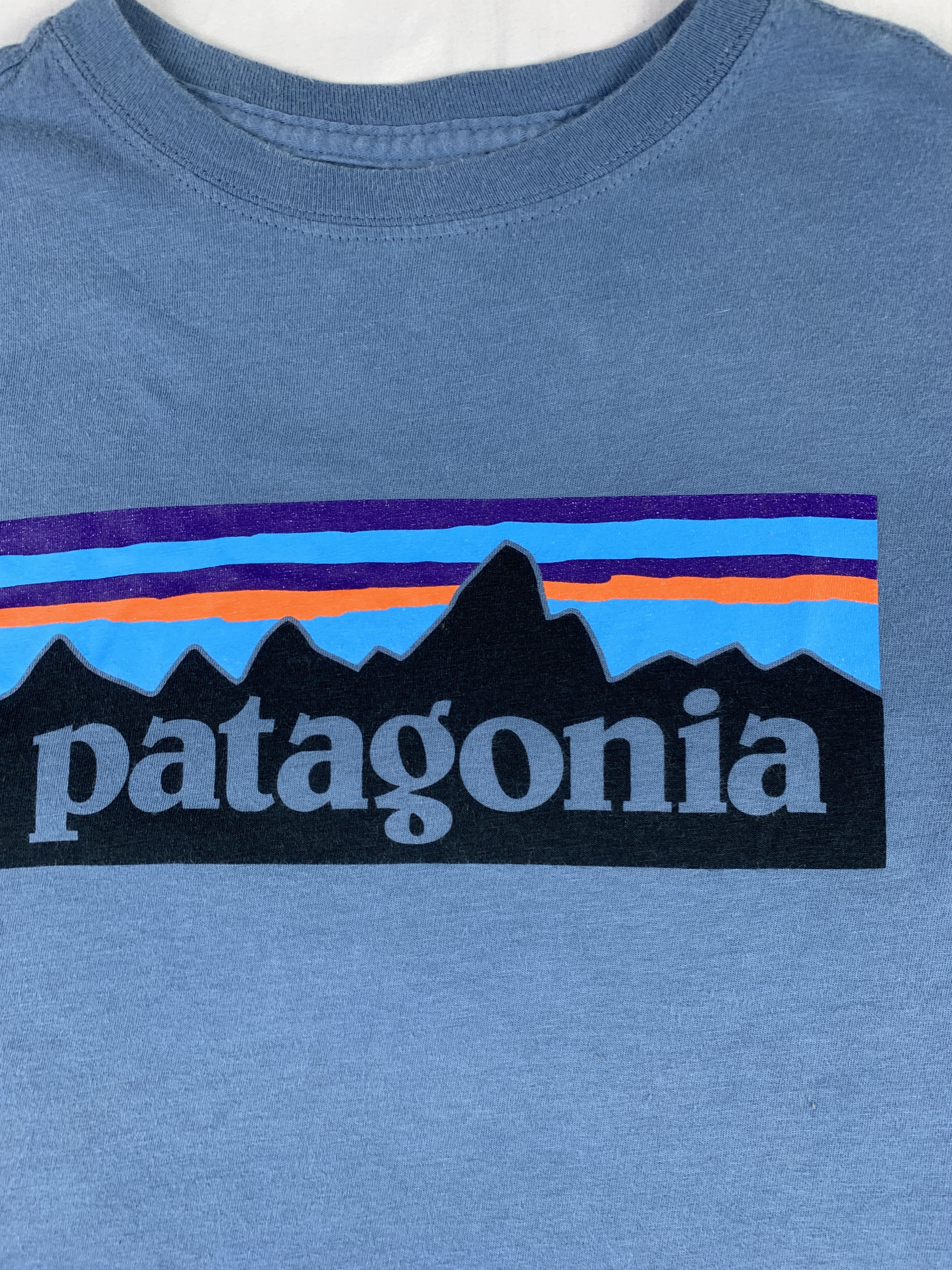 Patagonia Patagonia Blue Logo Longsleeve Baby Tee (S) Size S / US 4 / IT 40 - 4 Thumbnail