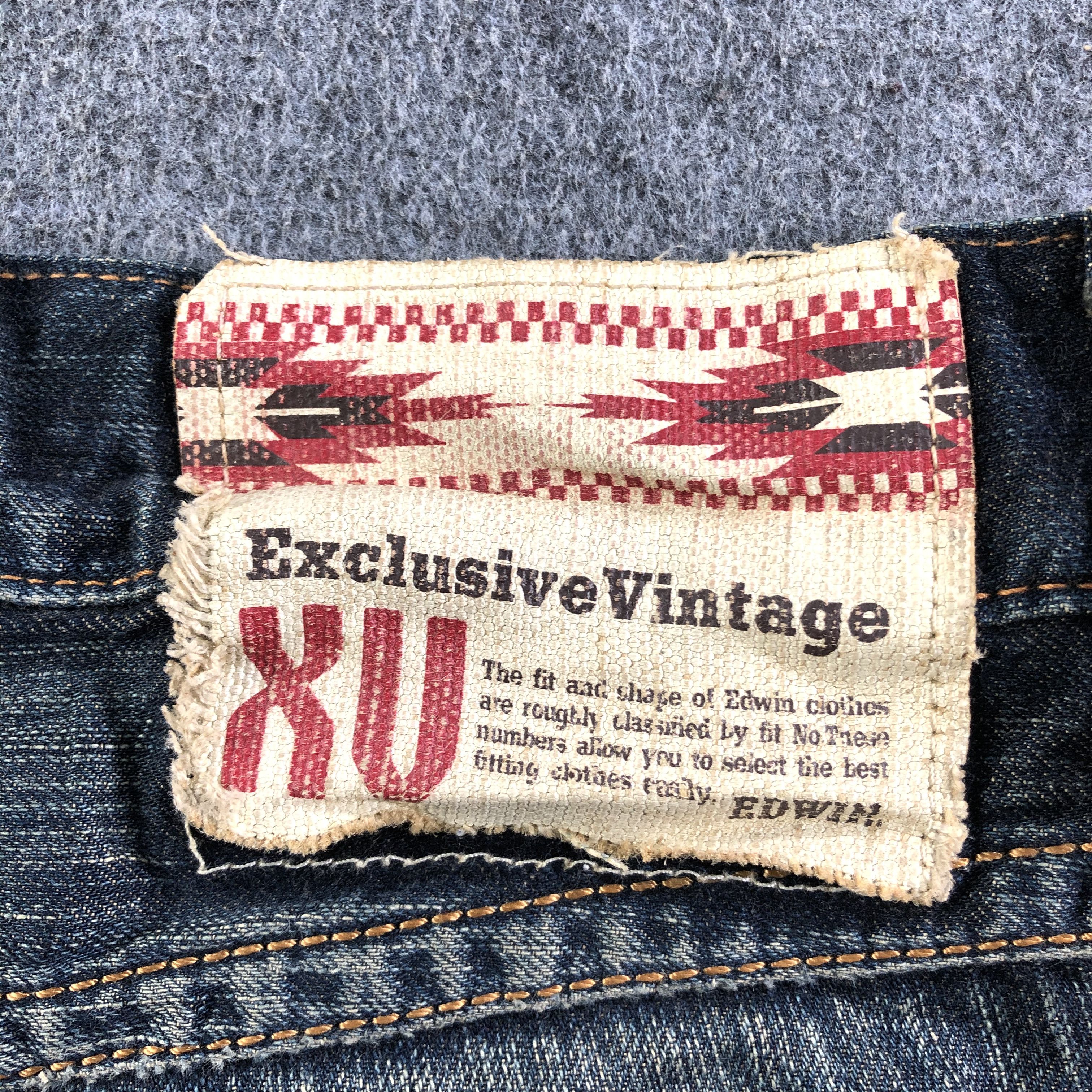 Edwin Vintage Edwin Jeans-J3823 Size US 32 / EU 48 - 5 Thumbnail
