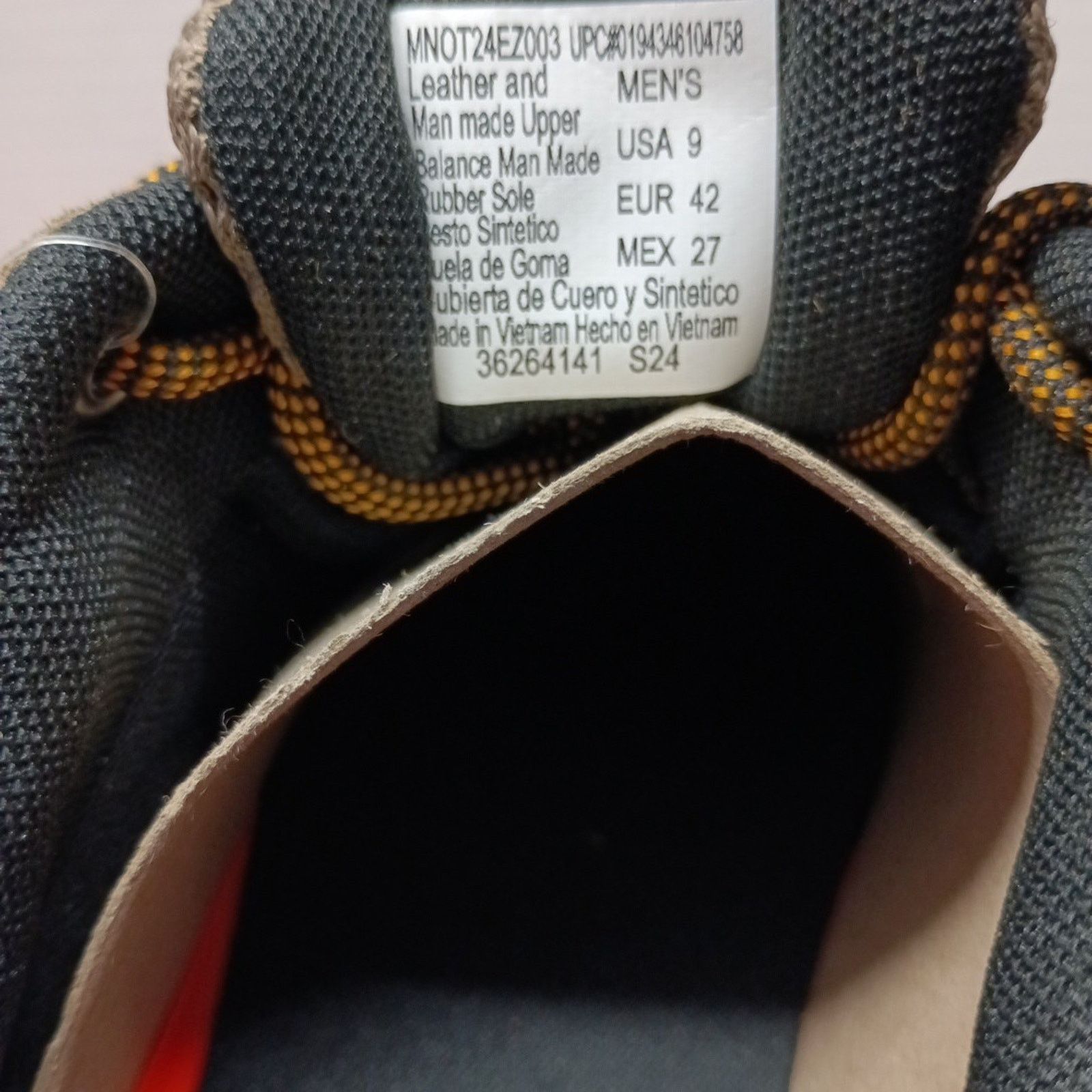 Other Ozark Trail Mens Hiking Shoes Size 9 Low Hiker Taupe Leather Size US 9 / EU 42 - 7 Thumbnail