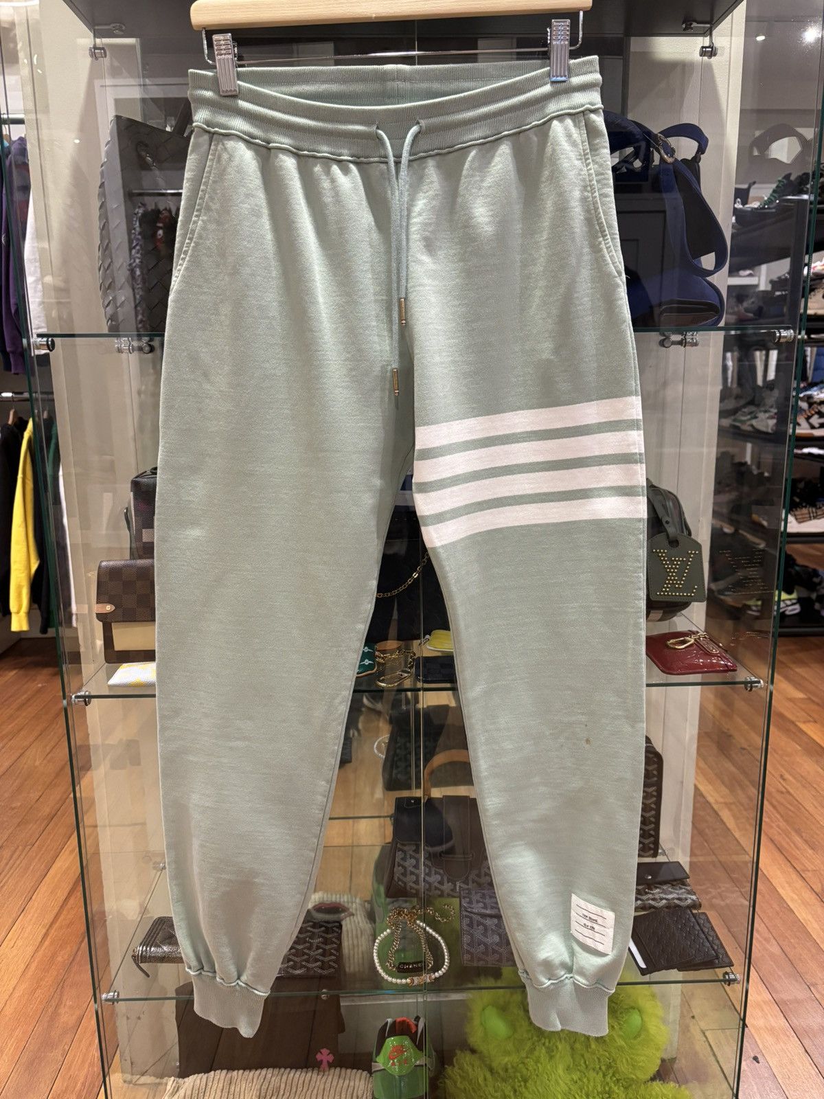Thom Browne Thom Browne 4 Bar Sweatpants Size US 30 / EU 46 - 1 Thumbnail