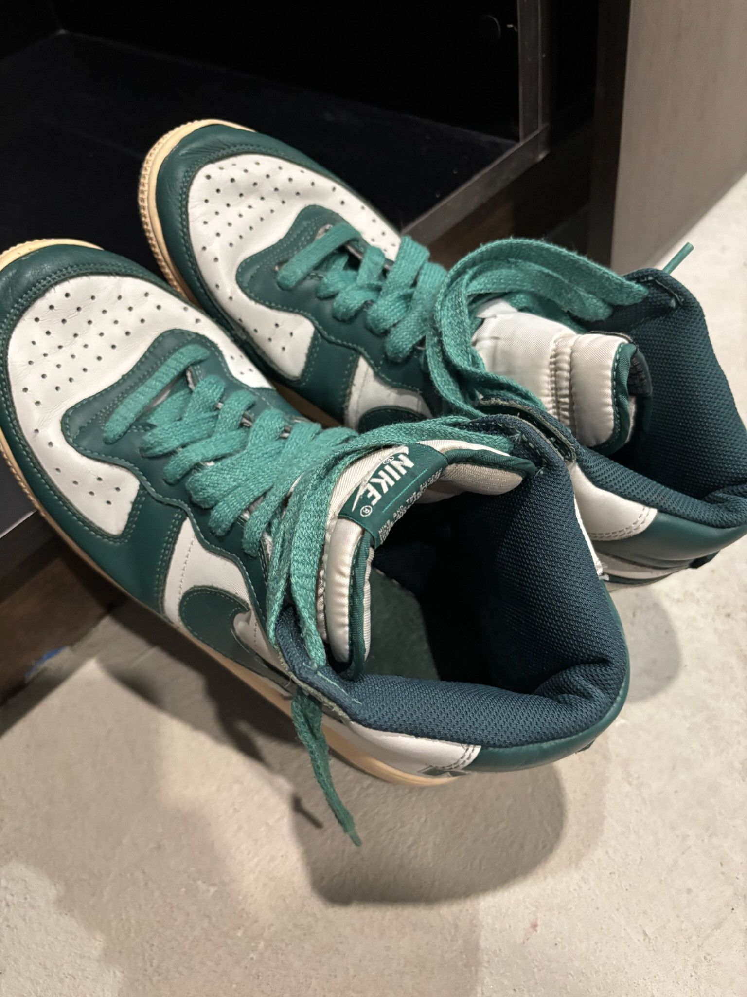 Nike Nike Vintage Dunk High-Top Celtic Green Size US 11 / EU 44 - 4 Thumbnail