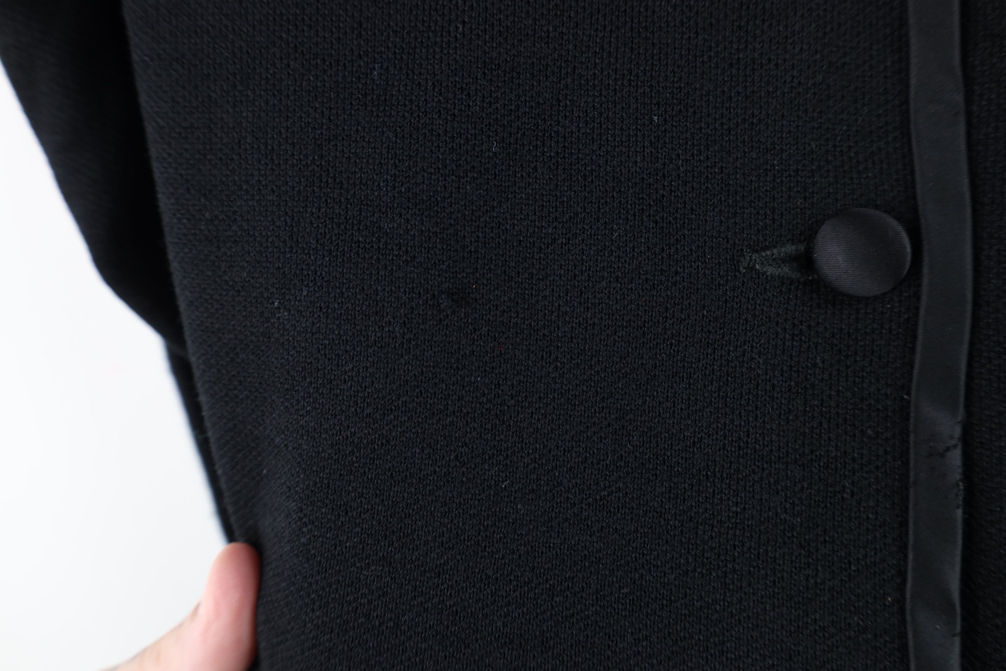 Vintage Vintage 50s 60s Rockabilly Trim Wool Knit Blazer Jacket USA Size M / US 6-8 / IT 42-44 - 6 Thumbnail