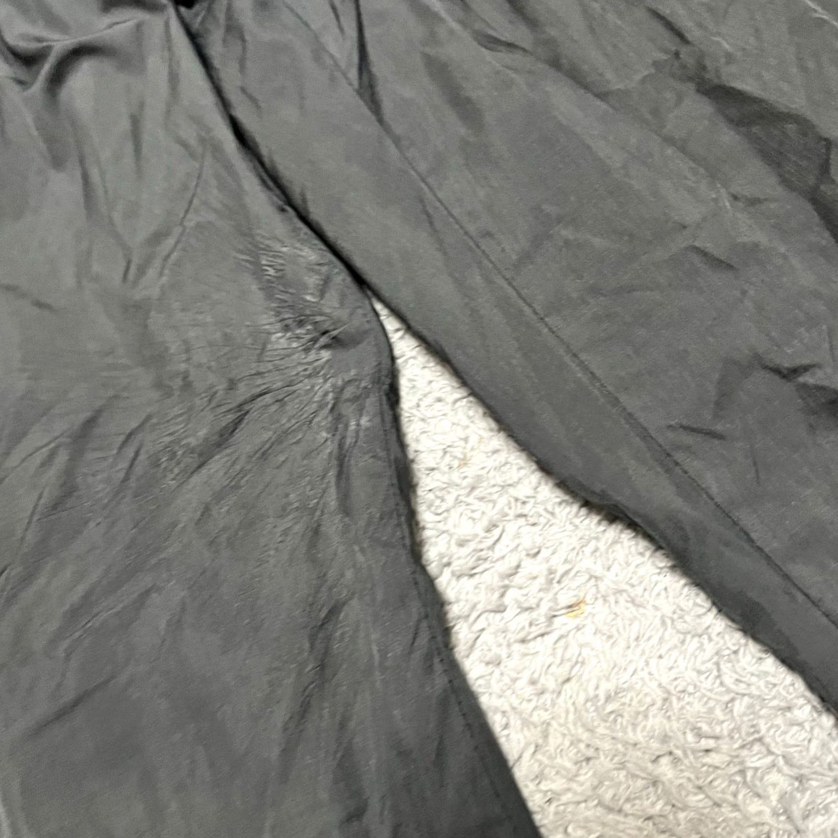 Nike VINTAGE 90s Nike Track Pants Mens XXL Black Cuffed Windbreaker Swoosh Ankle Zip Pants Mens Black 90s Nike Track Windsuit? Size 48R - 4 Thumbnail