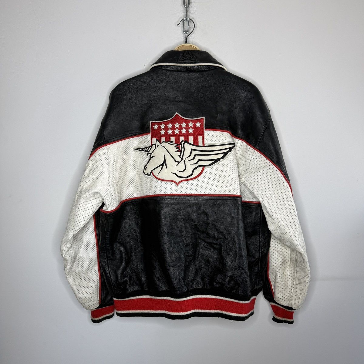 Avirex Vintage Varsity avirex leather jacket sport Size US L / EU 52-54 / 3 - 2 Thumbnail