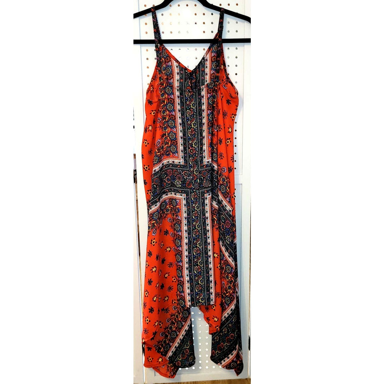 Nanette Lepore Nanette Lepore Women's Dress 6 S Sleeveless Hanky Hem Red Size M / US 6-8 / IT 42-44 - 9 Thumbnail