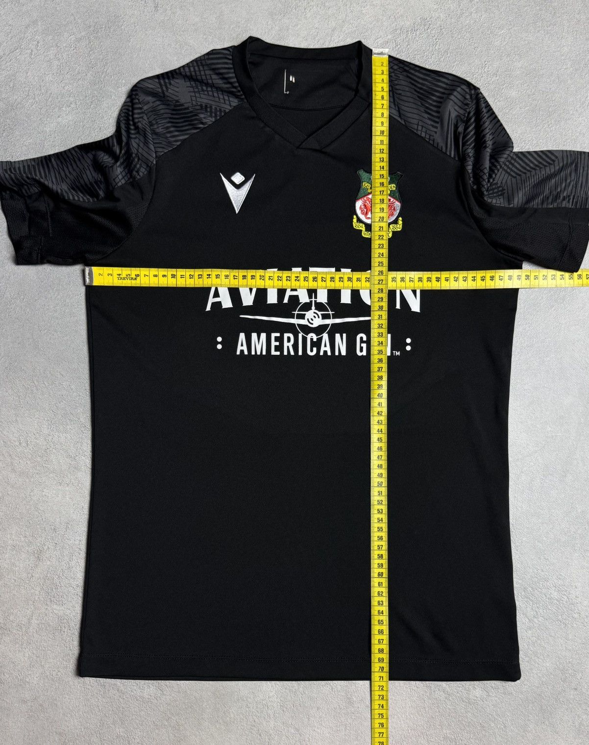 Macron Wrexham 2022 2023 Training Shirt Soccer Jersey Macron Size US M / EU 48-50 / 2 - 13 Thumbnail