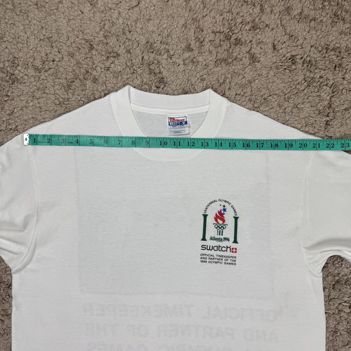 Swatch Vintage Swatch 1996 Atlanta Olympics T-shirt Size US L / EU 52-54 / 3 - 20 Thumbnail