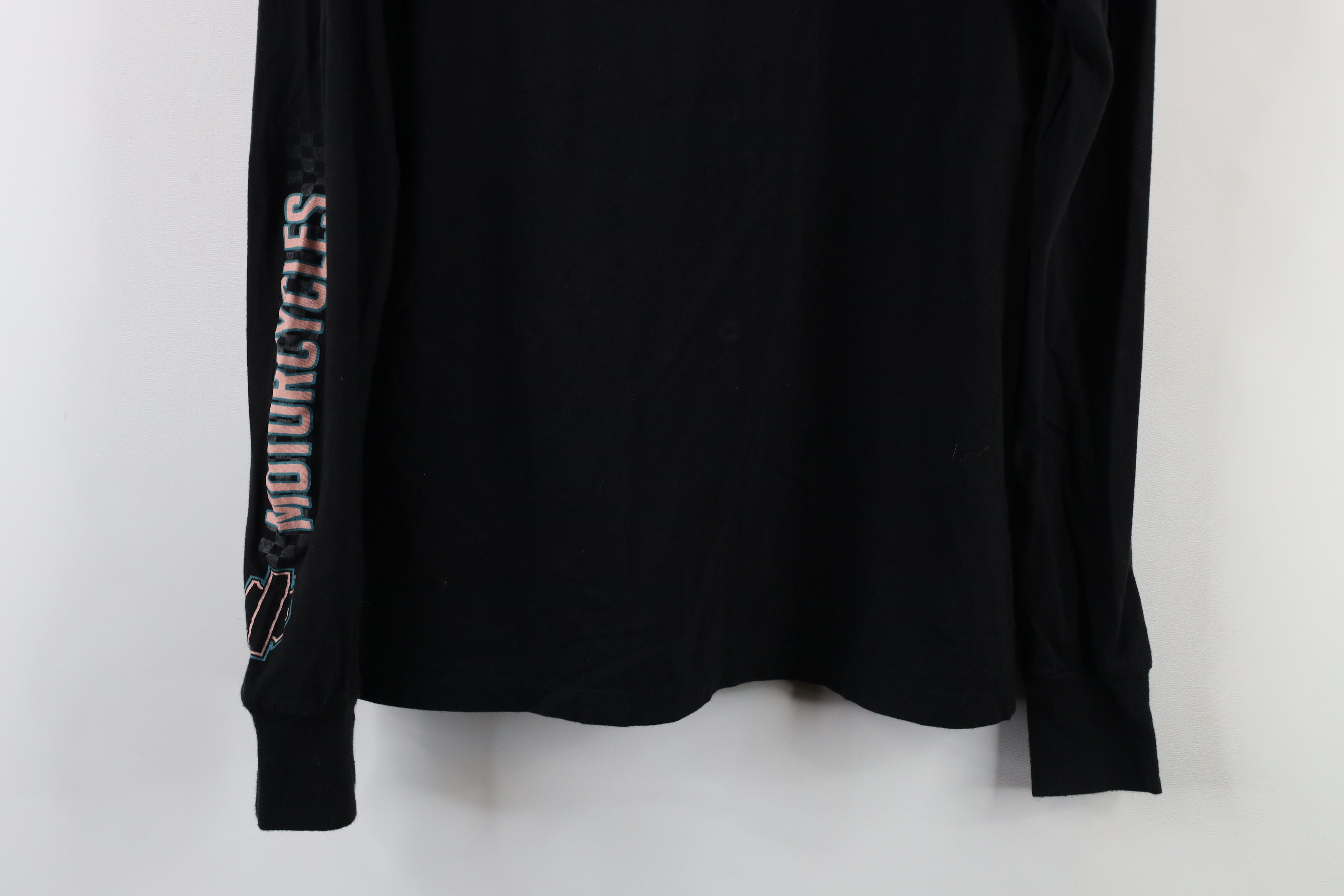 Harley Davidson × Vintage Vintage Y2K Harley Davidson Out Racing Long Sleeve T-Shirt Size M / US 6-8 / IT 42-44 - 13 Thumbnail