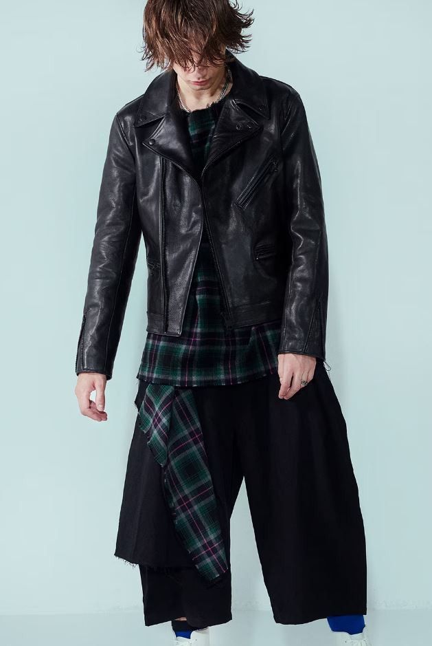 Yohji Yamamoto S'yte 20AW Sheep Leather Biker Jacket Size US M / EU 48-50 / 2 - 11 Thumbnail