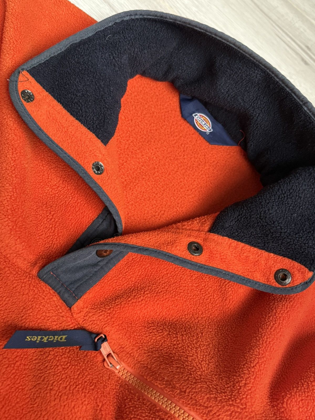 Dickies × Vintage Vintage Cozy Fleece jacket Dickies Size US L / EU 52-54 / 3 - 3 Thumbnail