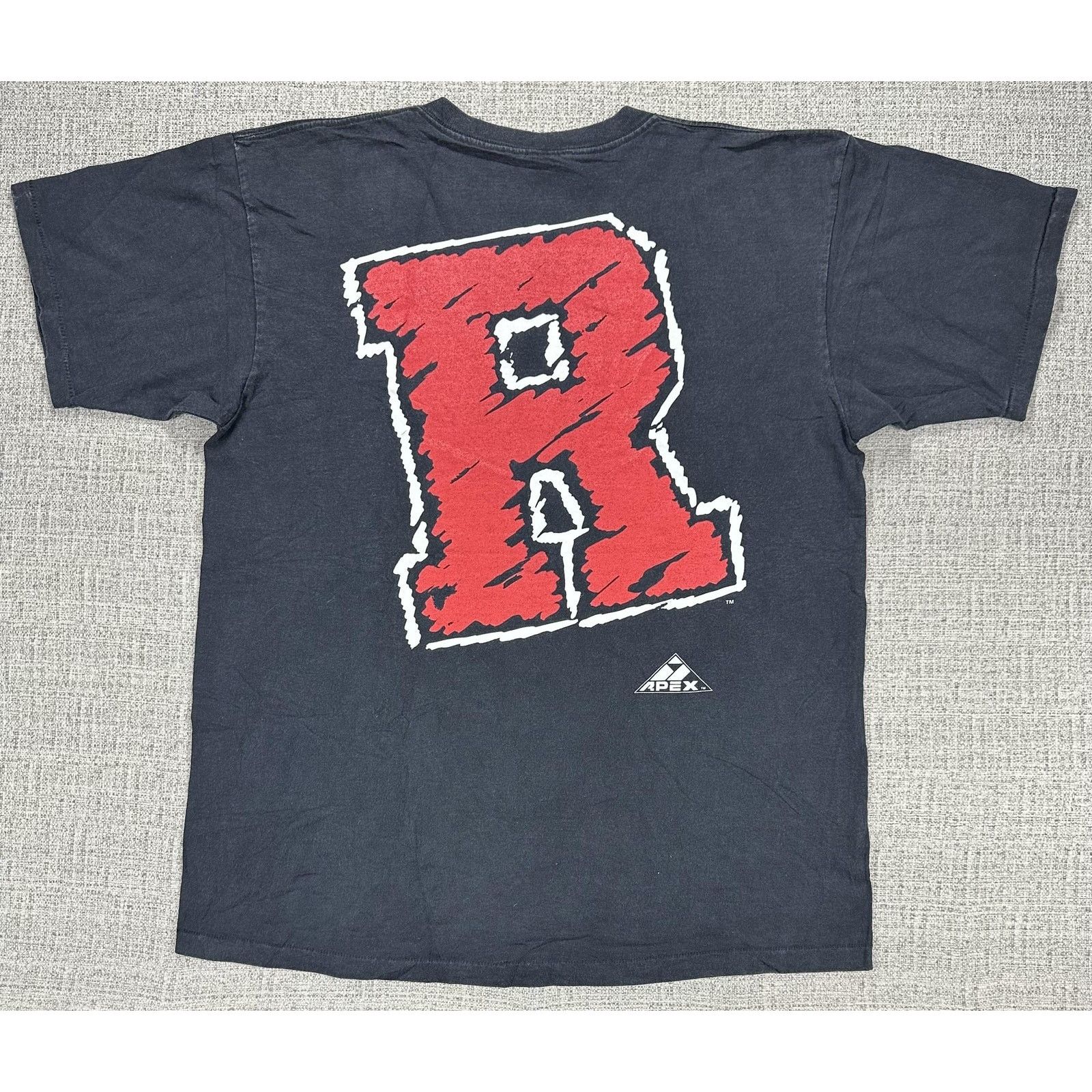 Apex One Rutgers Scarlet Knights Shirt Sz XL Big R Apex One 90s Size US XL / EU 56 / 4 - 12 Thumbnail