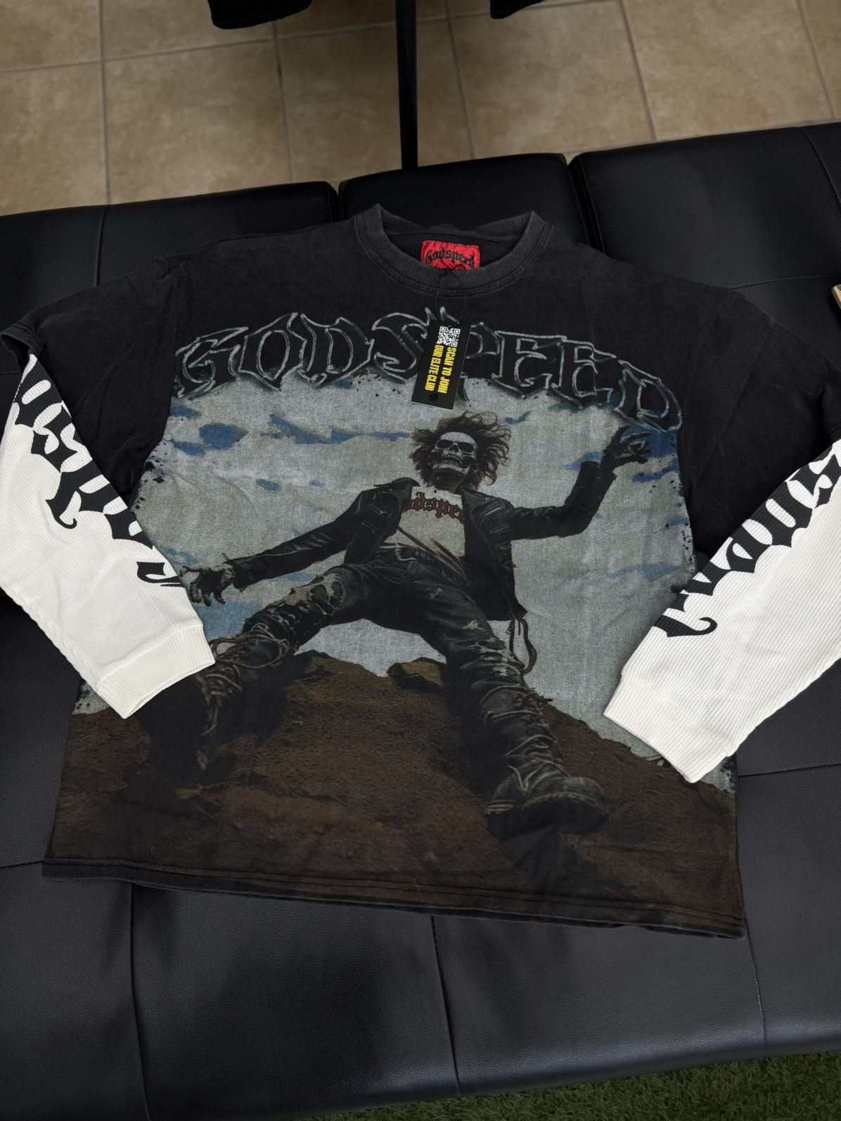 Godspeed Godspeed Long Sleeve Tee Shirt Thermal Size M NEW Size US M / EU 48-50 / 2 - 1 Thumbnail