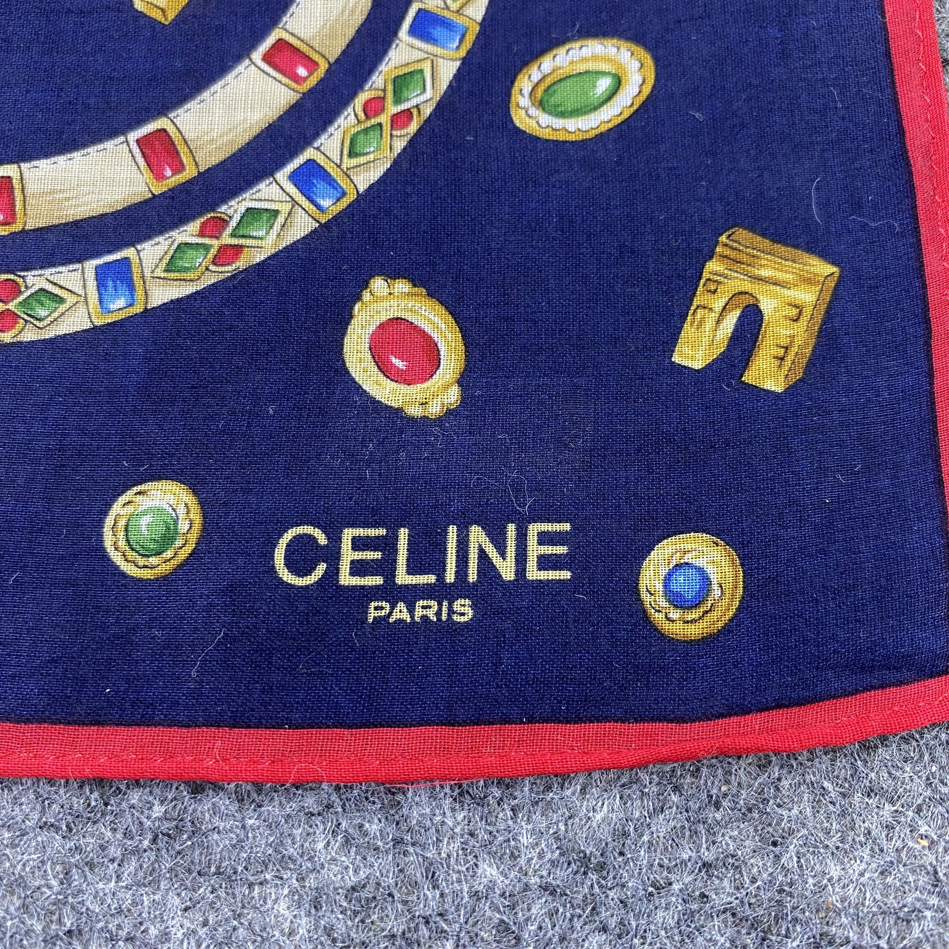 Celine Celine Handkerchief / Bandana / Neckerchief-B1209 Size ONE SIZE - 5 Thumbnail