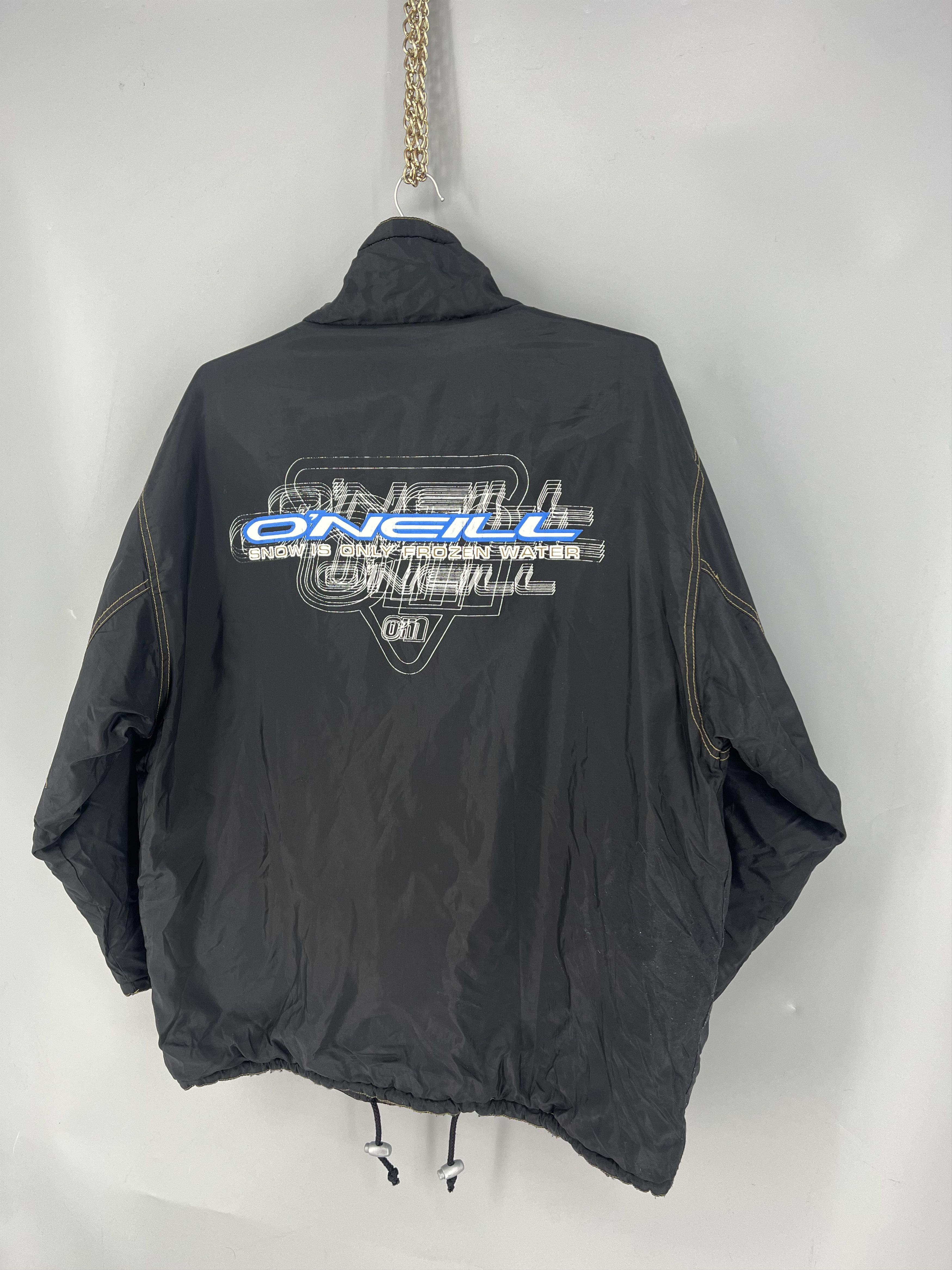 O'Neill Vintage 90s O'Neill Snowboard Jacket Black Insulated Size US S / EU 44-46 / 1 - 10 Thumbnail