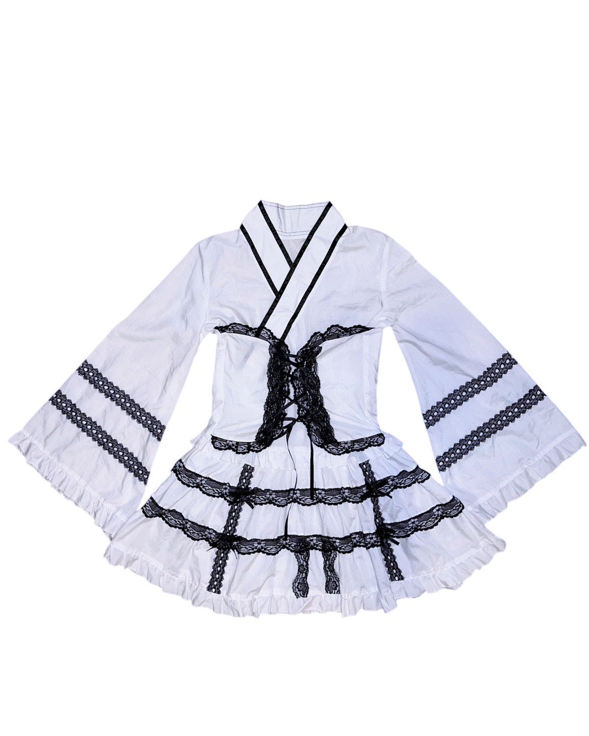 knee length dresses for ladies Kimono Mini Dress main image 1