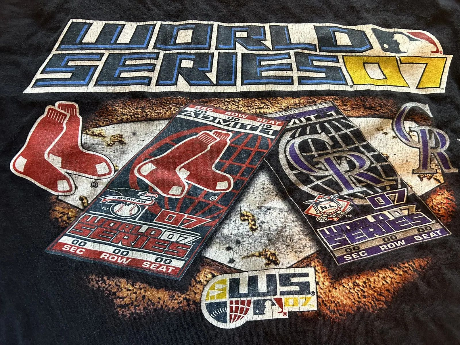 MLB Boston Red Sox 2007 World Series Tee Size US XL / EU 56 / 4 - 3 Thumbnail