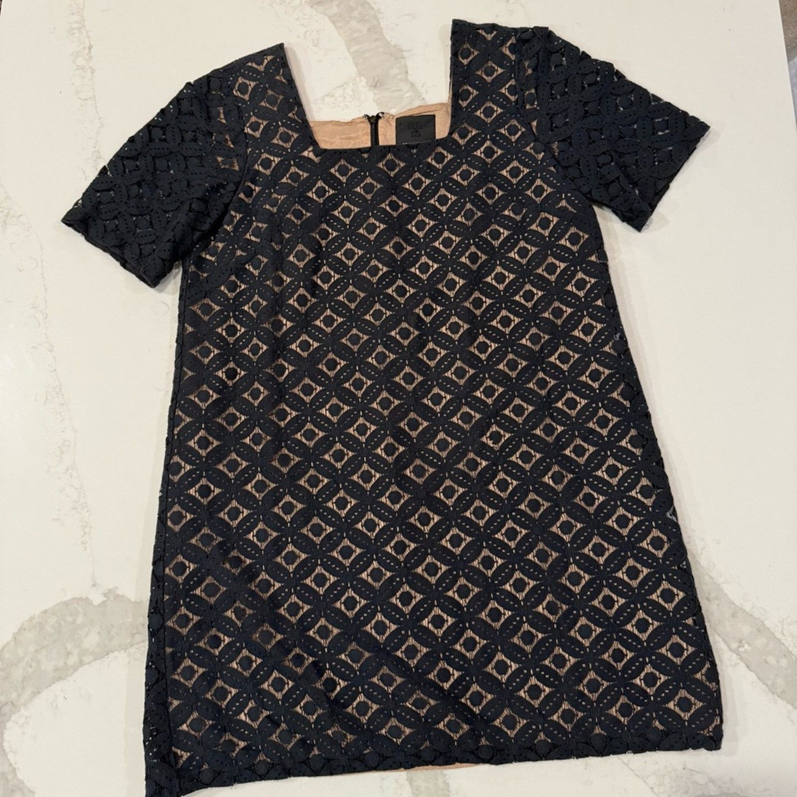 Anna Sui Anna Sui x Anthropologie Lace Overlay Shift Dress Womens 4 Size S / US 4 / IT 40 - 1 Thumbnail