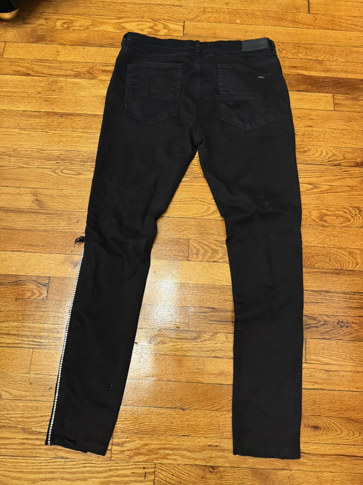 Amiri Amiri Mx1 Crystal Track Jeans VVS Size 38 Size US 38 / EU 54 - 6 Thumbnail