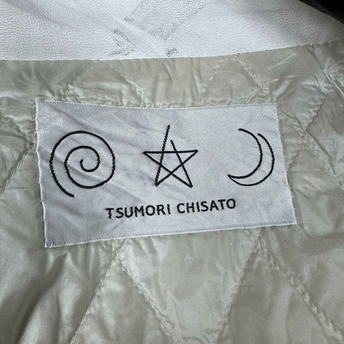 Issey Miyake ☀️TSUMORI CHISATO ISSEY MIYAKE LEATHER BIKERS JACKET Size M / US 6-8 / IT 42-44 - 9 Thumbnail