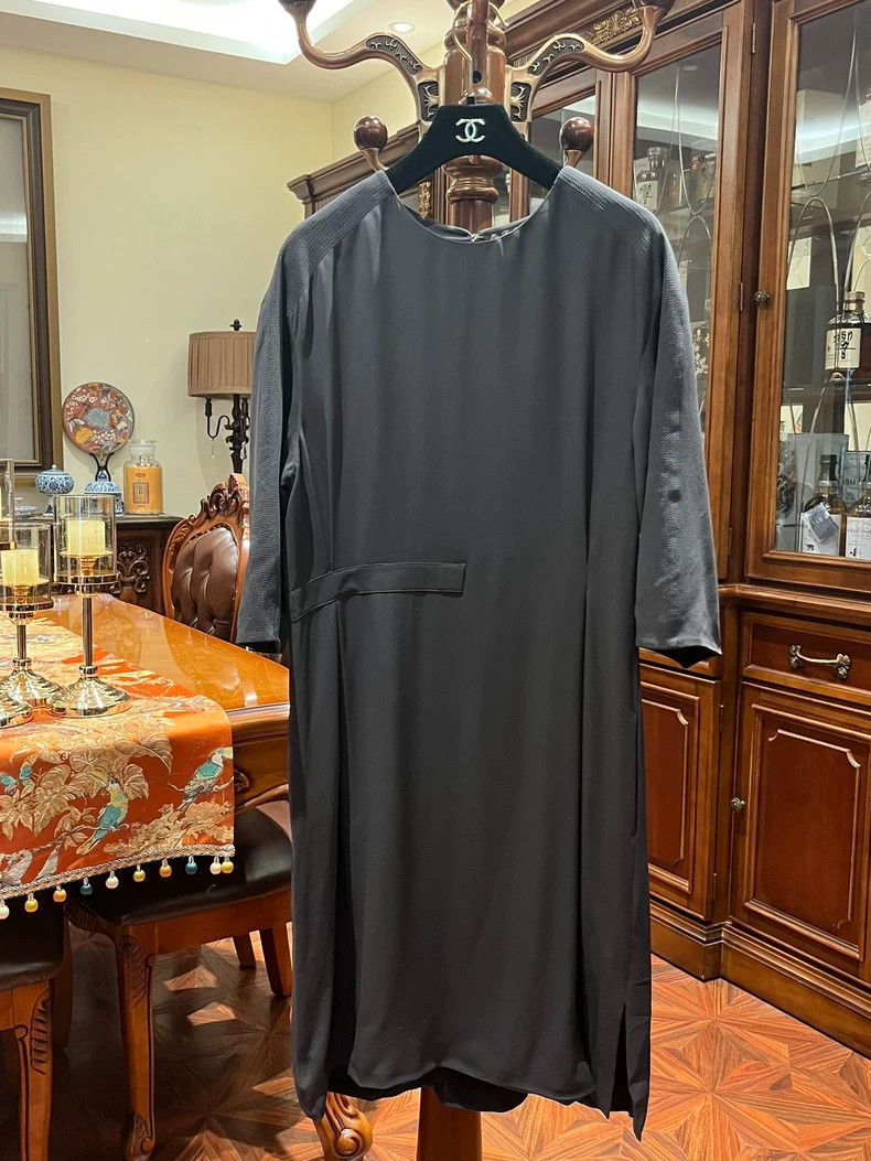 Loro Piana LORO PIANA Silk dress Size M / US 6-8 / IT 42-44 - 1 Thumbnail