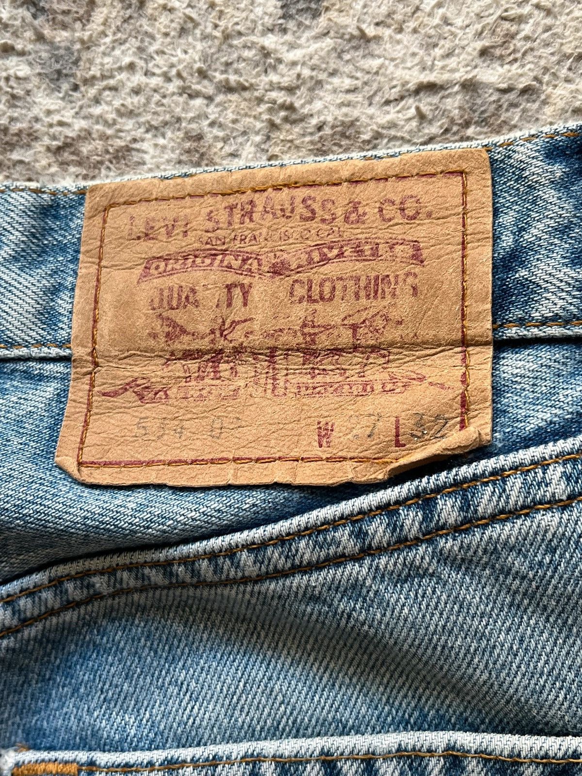 Levi's Levi’s Jeans Sz W27 L32 Vintage 1996 Rare Women's Size 27" / US 4 / IT 40 - 11 Thumbnail