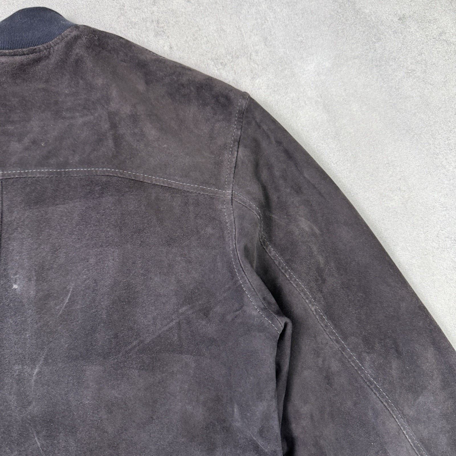 Orciani Orciani Cover Men Suede Blue Jacket Size 52 Men Size US L / EU 52-54 / 3 - 21 Thumbnail
