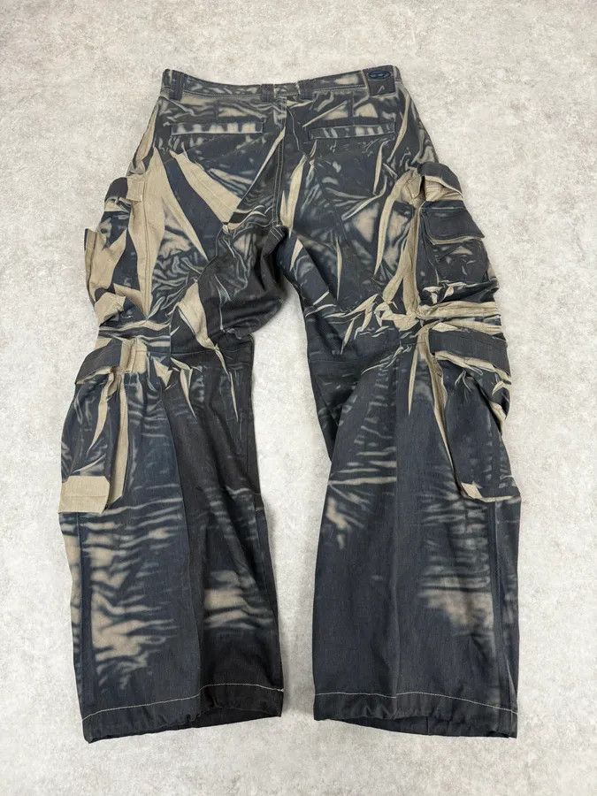 Diesel Diesel Navy Multi Pockets Contemporary Splash Cargo Pants Size US 32 / EU 48 - 5 Thumbnail