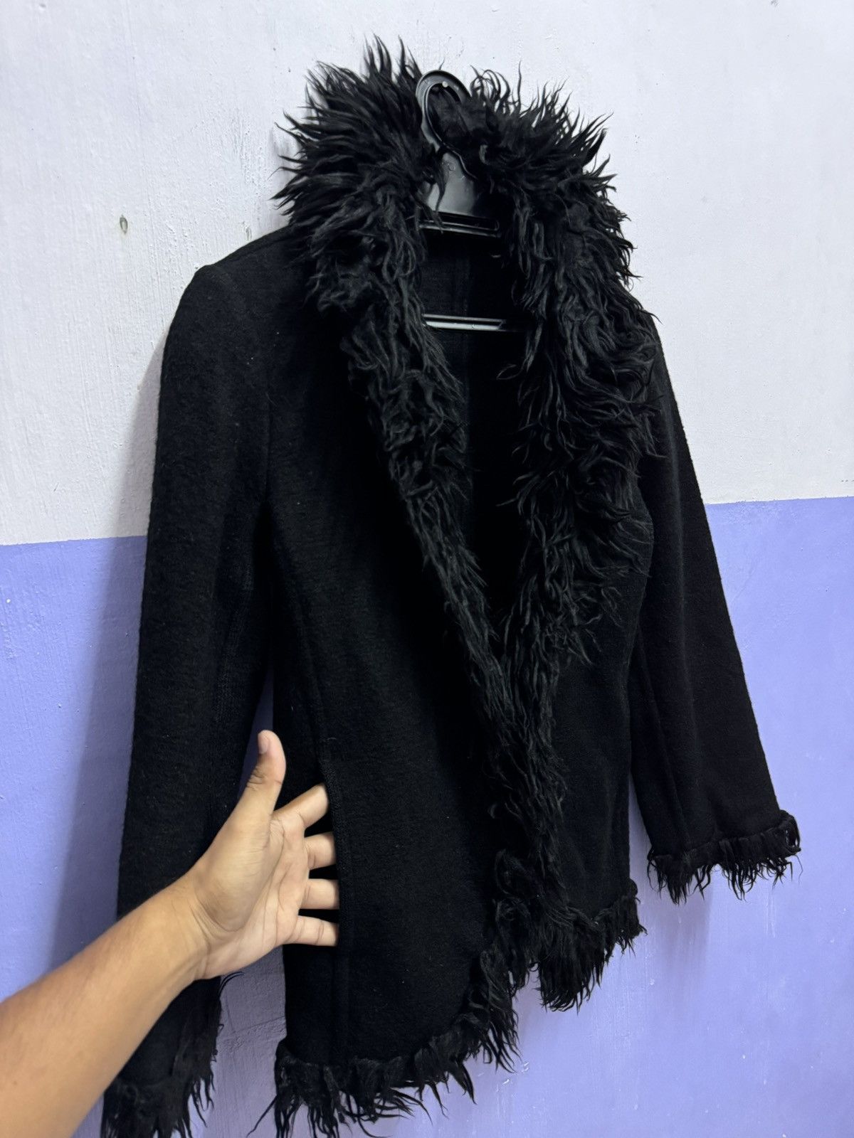 agnes b. Agnes b Paris Fur Jacket Size S / US 4 / IT 40 - 5 Thumbnail