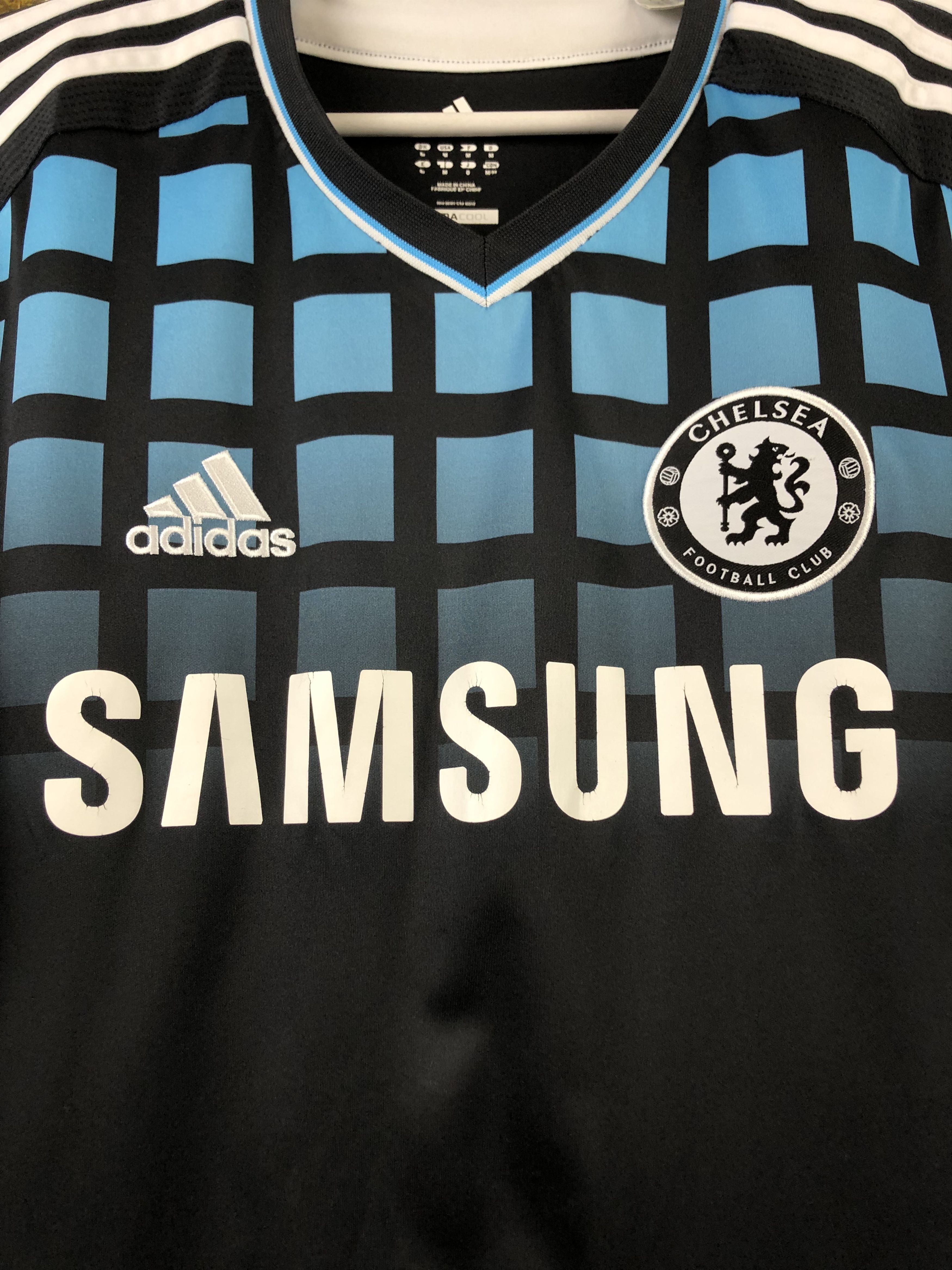 Adidas Chelsea Away football shirt 2011 Soccer Jersey Adidas Rare Size US M / EU 48-50 / 2 - 5 Thumbnail