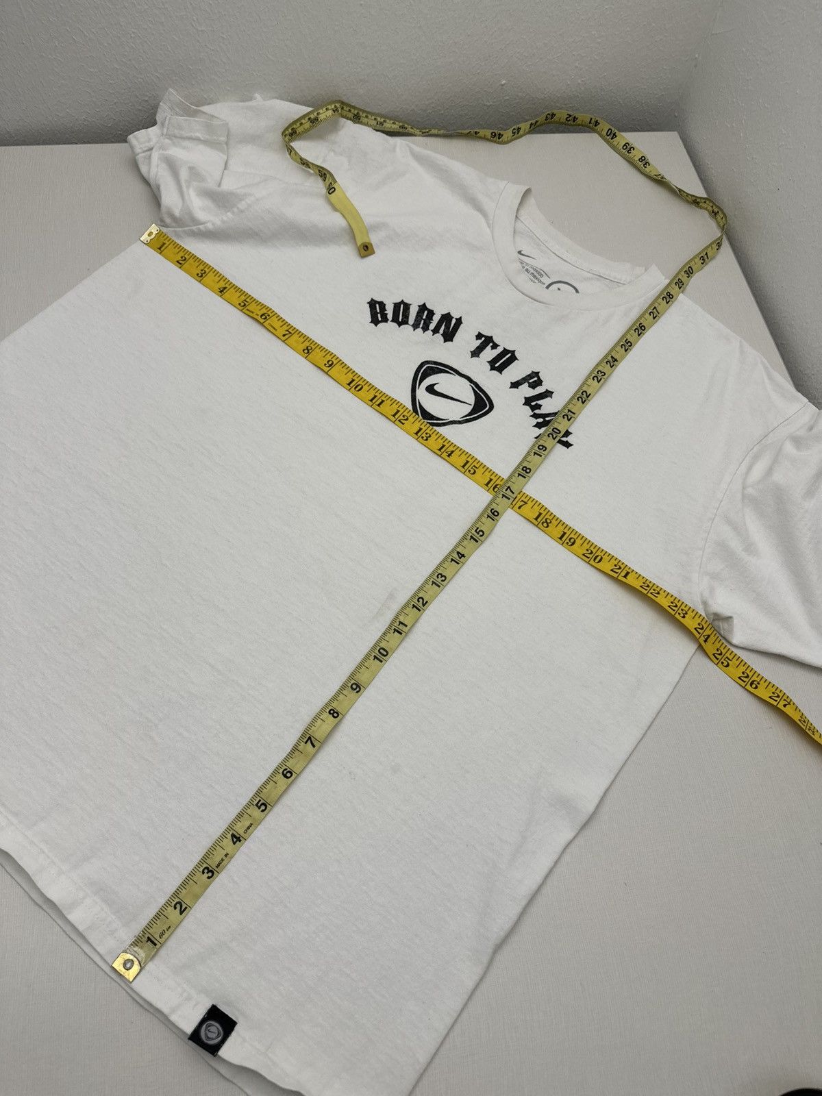 Nike Nike Born To Play Soccer T Shirt Size XL Size US XL / EU 56 / 4 - 5 Thumbnail