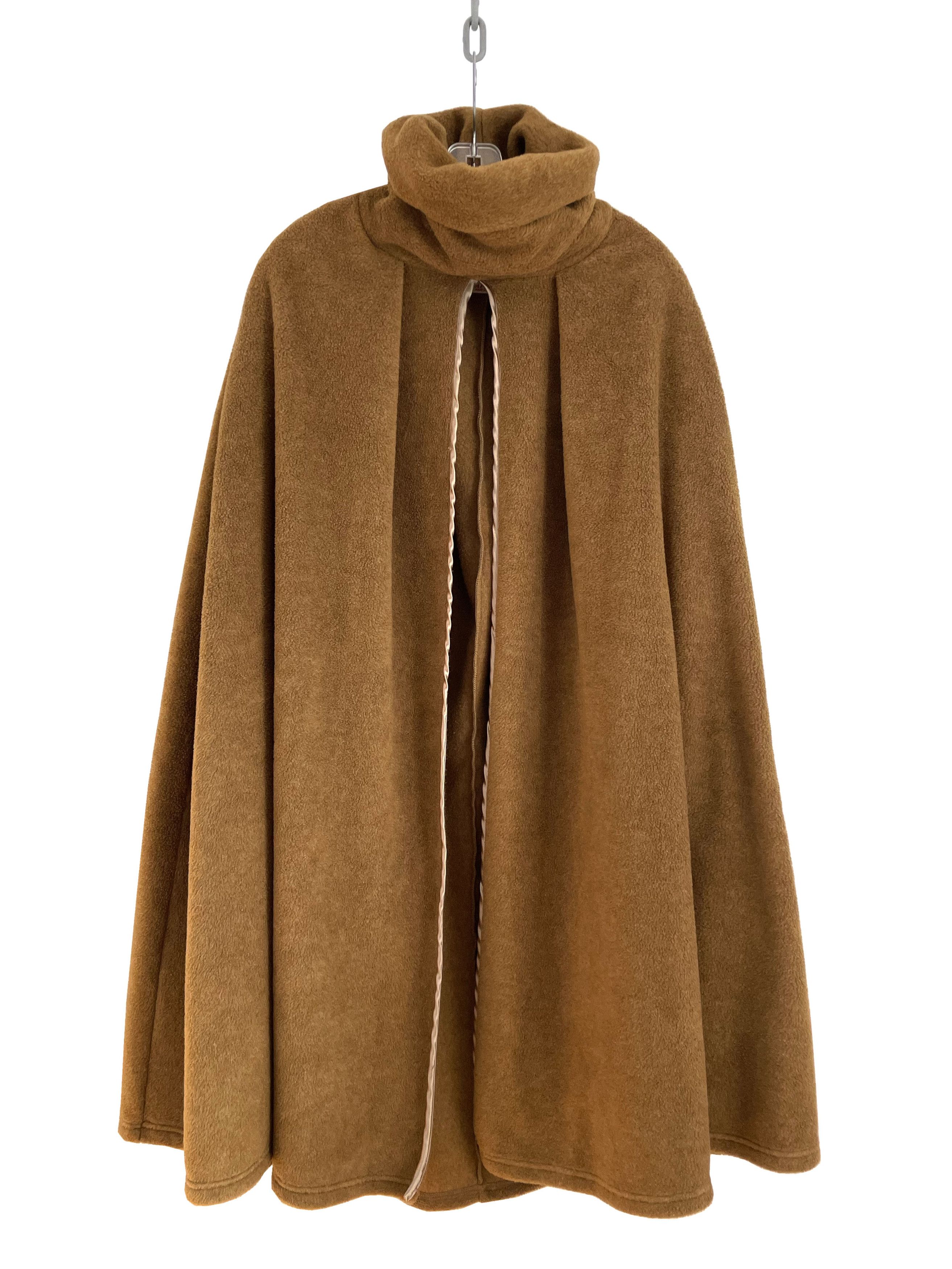 Pre-owned Kapital Fleece Poncho In Brown