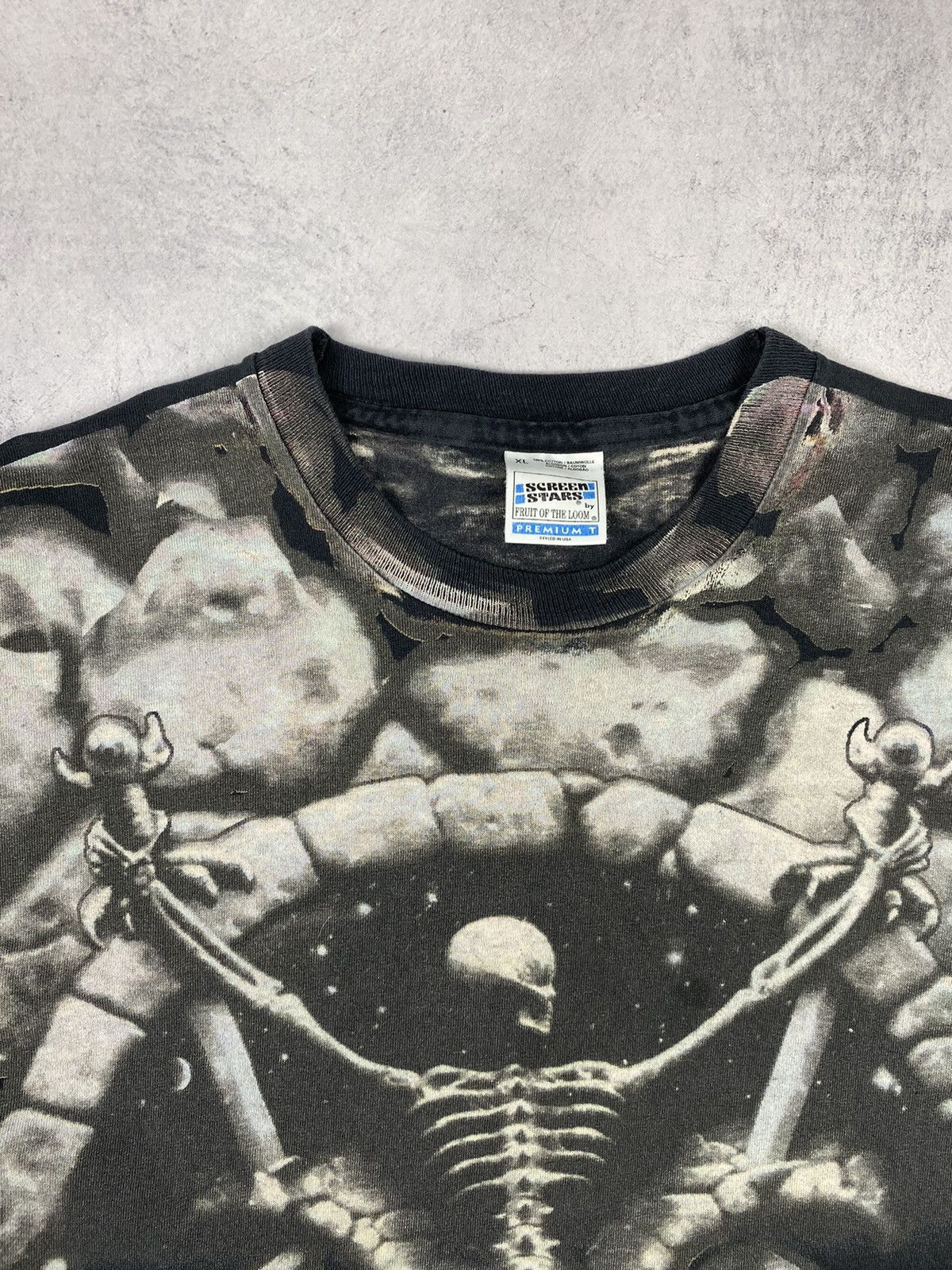 Slayer × Vintage Slayer Divine Intervention 1995 Very Rare Vintage Tee Size US XL / EU 56 / 4 - 5 Thumbnail